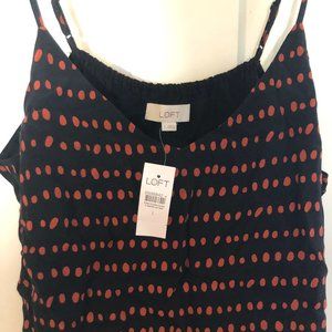 NWT Loft Black Romper